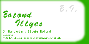 botond illyes business card